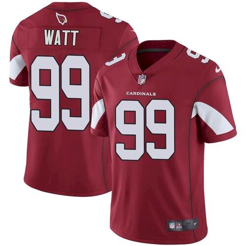 Men's Arizona Cardinals #99 J.J. Watt Red NFL Vapor Untouchable Limited Stitched Jersey